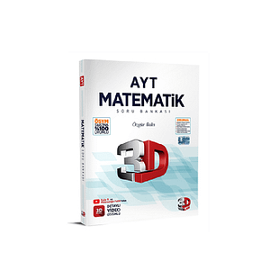3D AYT Matematik Soru Bankası