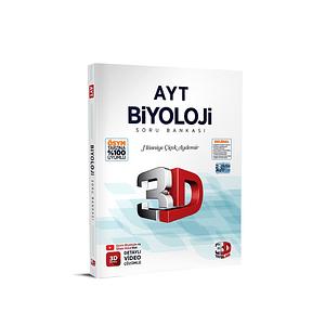 3D AYT Biyoloji Soru Bankası