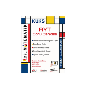 Acil AYT Matematik Kurs Soru Bankası