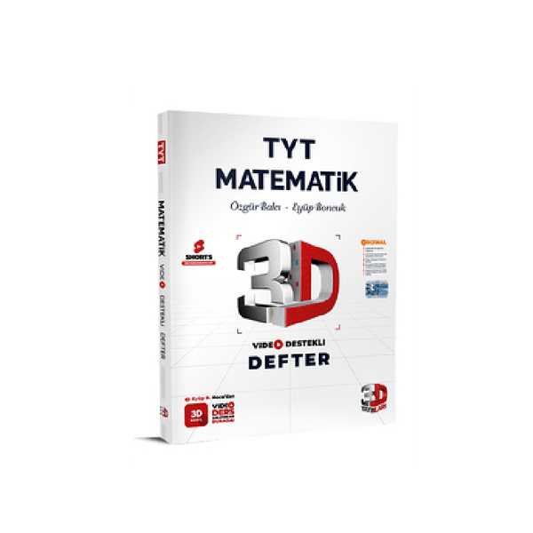 3D TYT Matematik Video Destekli Defter