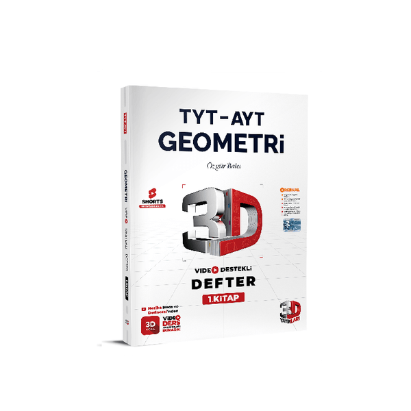 3D TYT-AYT Geometri VDD 1.Kitap