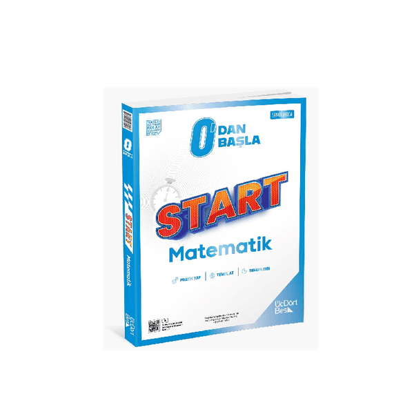fv262097-0 ÜçDörtBeş TYT Start Matematik Soru Bankası - Görsel 1