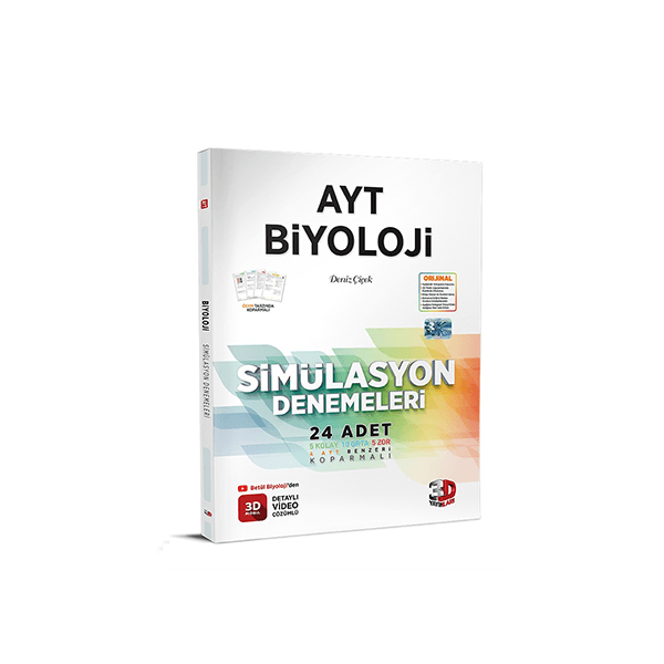 3D AYT Biyoloji Simülasyon Denemeleri
