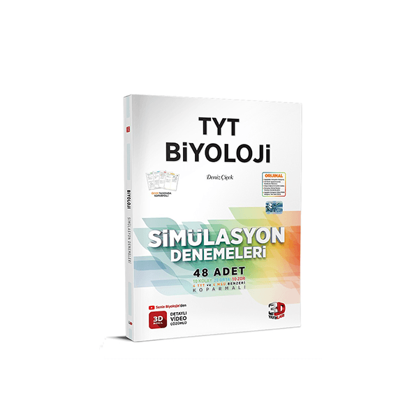 3D TYT Simülasyon Biyoloji Denemeleri