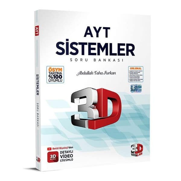 3D AYT Sistemler Soru Bankası