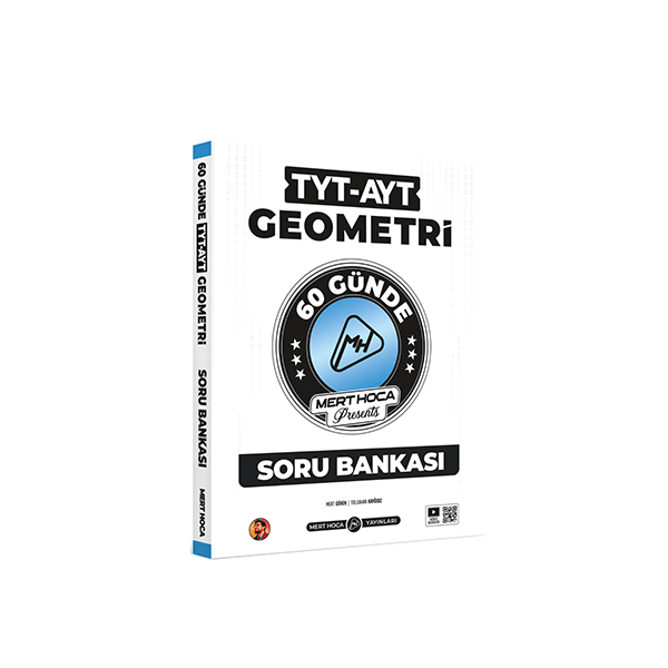 fv262342-0 Mert Hoca 60 Günde TYT-AYT Geometri Video Ders Kitabı - Görsel 1